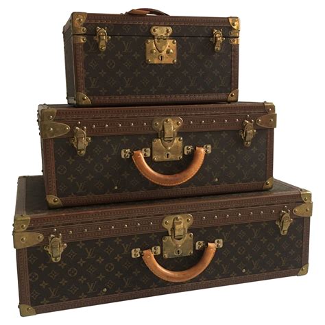 Stacking Louis Vuitton Trunks for Dramatic Scenography 